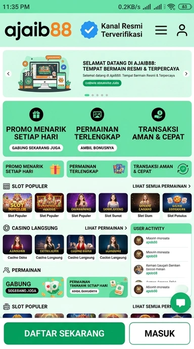 Kanal Resmi Ajaib88 untuk Pengguna Android Indonesia