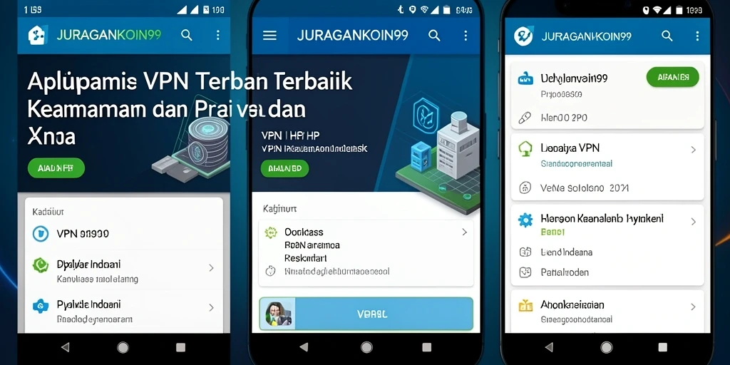 Antarmuka JURAGANKOIN99 menampilkan fitur VPN yang mudah digunakan.