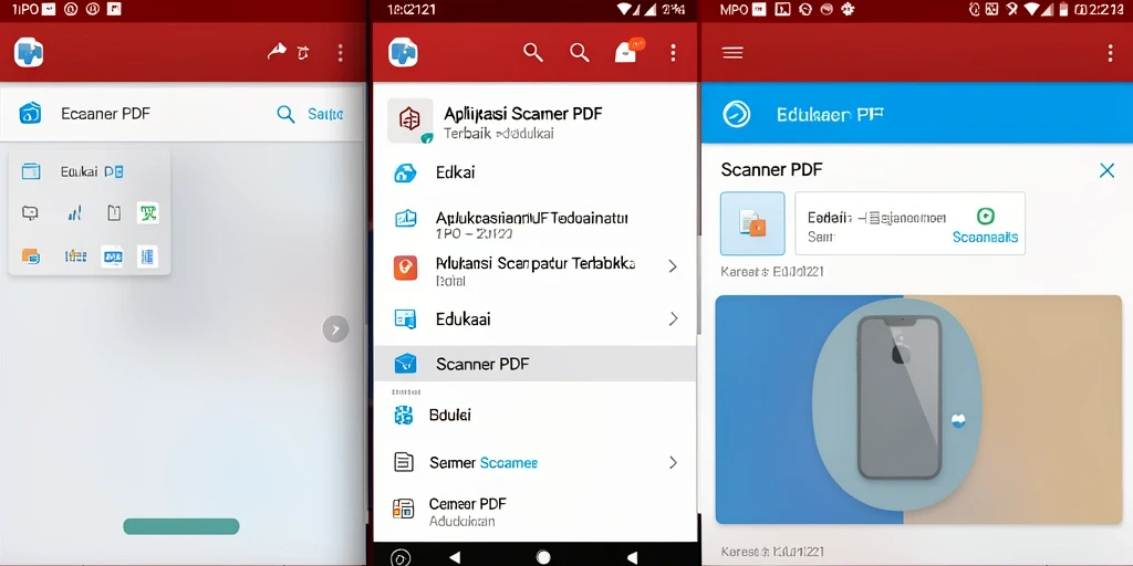 Antarmuka MPO2121 yang sederhana dan fungsional untuk Scanner PDF.