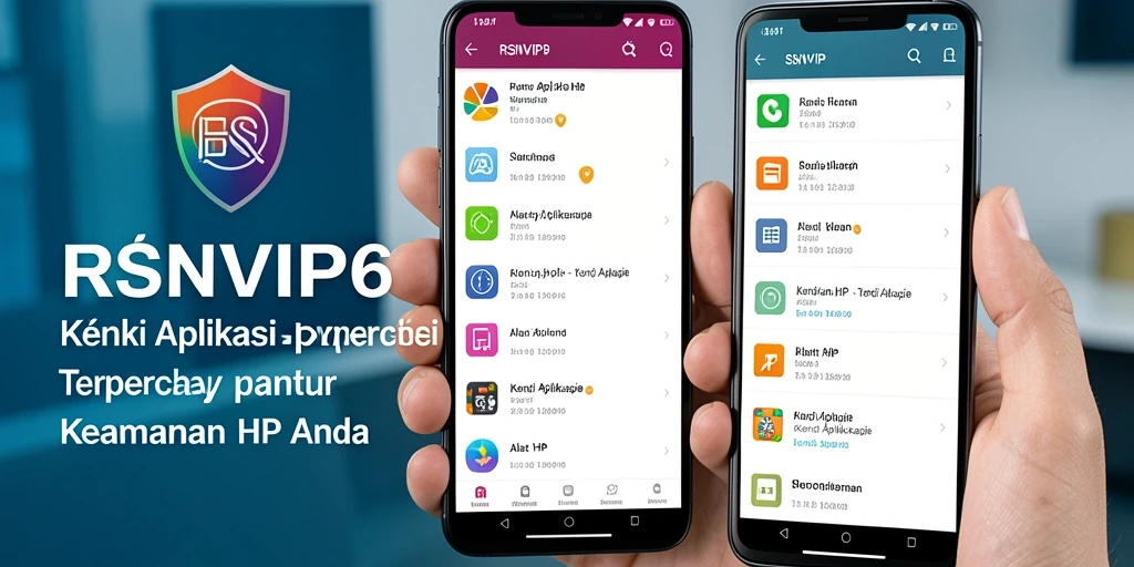 Antarmuka RSNVIP6 yang modern dan fungsional untuk Kunci Aplikasi.